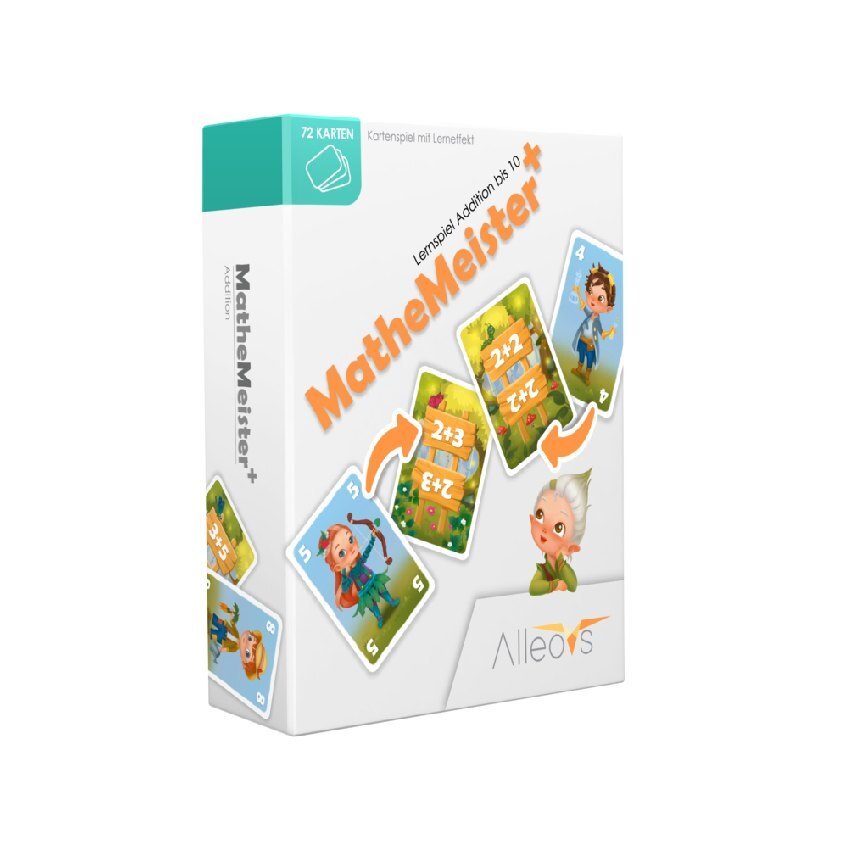 Mathematik-Spiele - Mathemeister Plus  - Lernspiel Addition bis 10 (Kinderspiel)