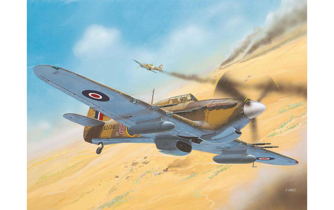 Bausatz Hawker Hurricane Mk IIC 1:72Kunststoff Modellbausatz
