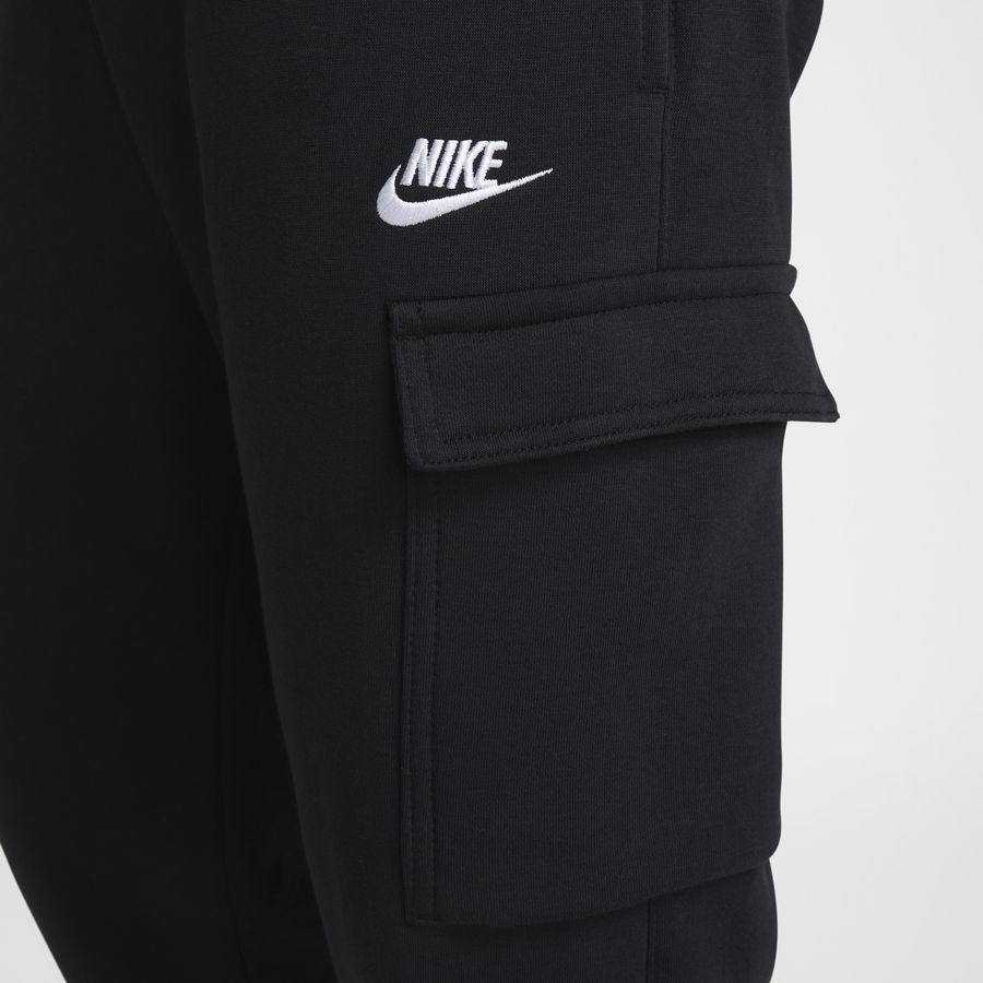 Nike Pantalon Cargo NSW Club Fleece - Noir/Blanc