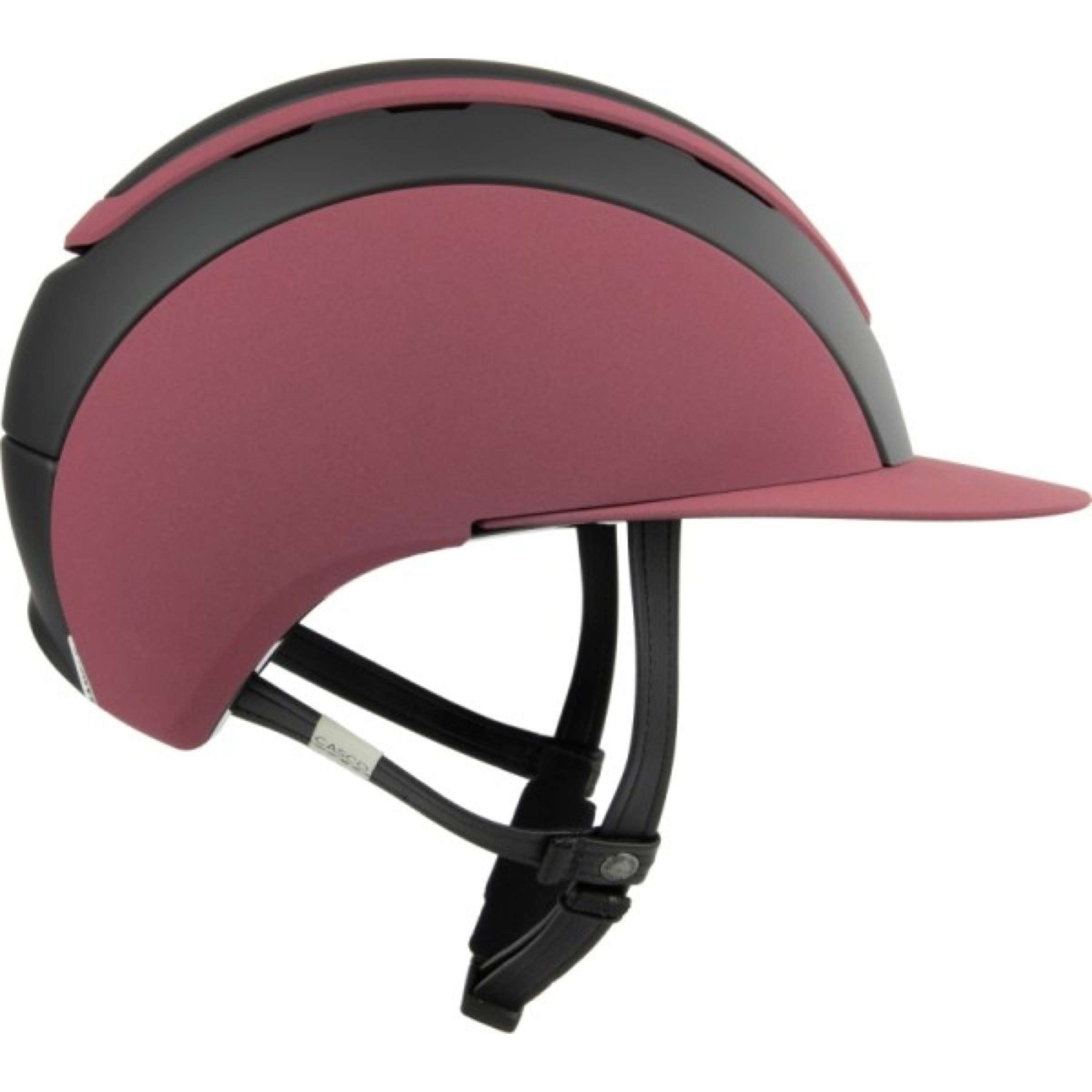 Casco Cap Elite Zwart/Wijnrood