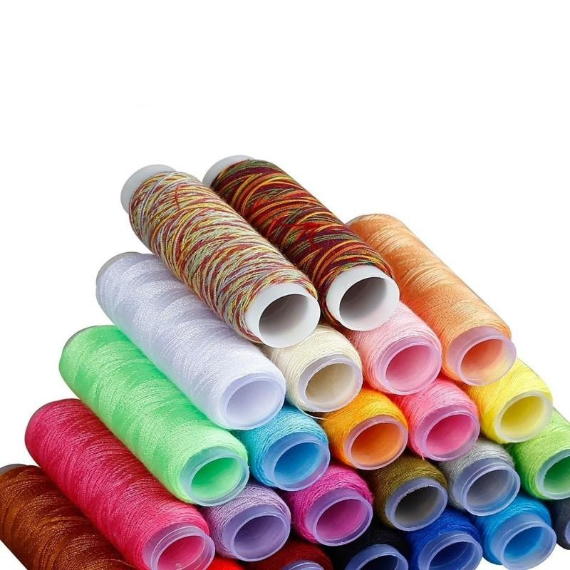 (94-tlg. Set) Näh Handwerk Kit DIY Mercerie Zubehör Nadel / Faden / Massband   Etui
