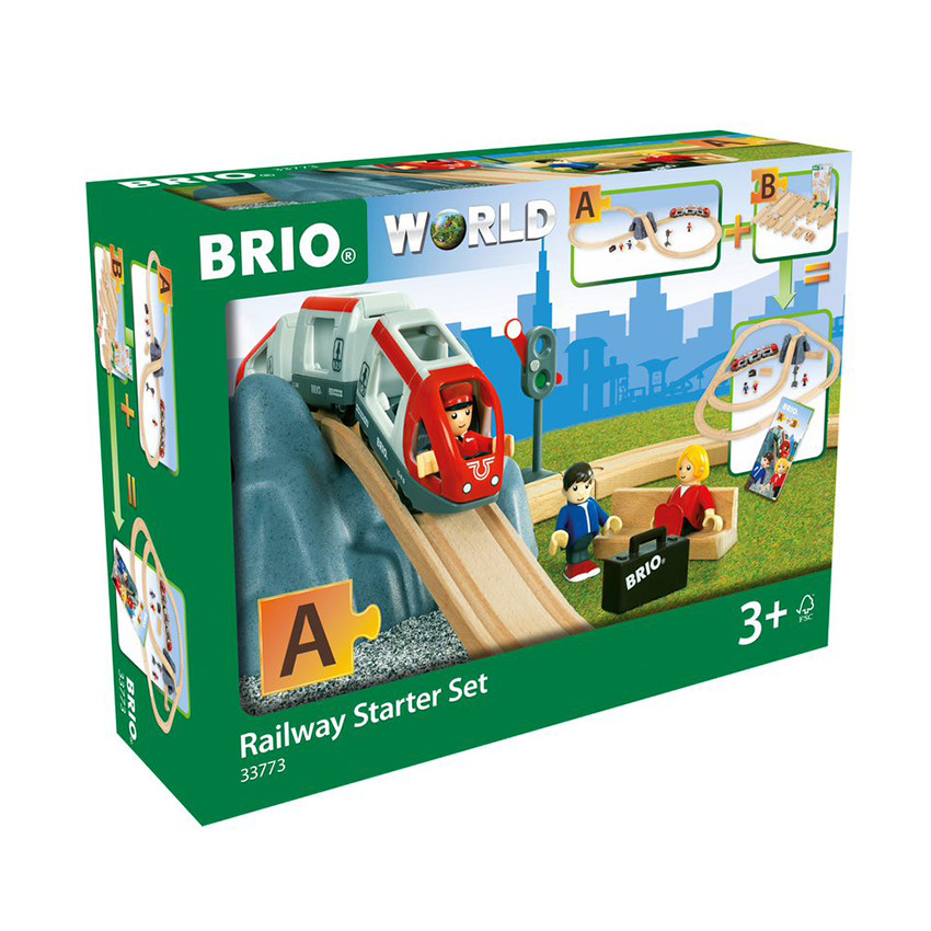 Véhicule Fonction Brio Train - Coffret de Démarrage Circuit 8 Voyageurs