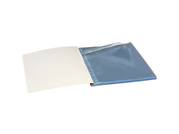 OXFORD Quick In-plastiklomme blok - med 60 sider A4 transparent