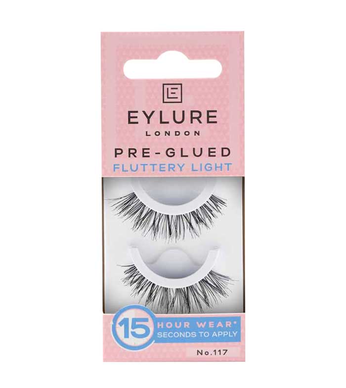 Eylure - Dicas da pestana Pre-glued - 117: Fluttery Light