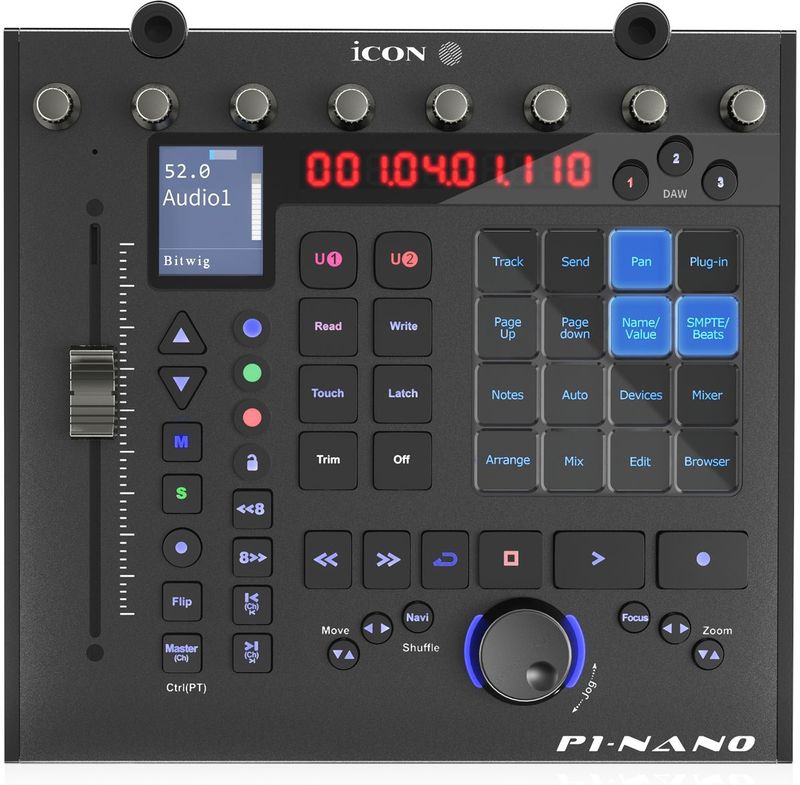 Icon - P1-Nano - MIDI-controller - Zwart