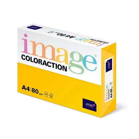 Antalis Kopierpapier, DIN A4, 80 g/qm, Farbe: sevilla sonnengelb