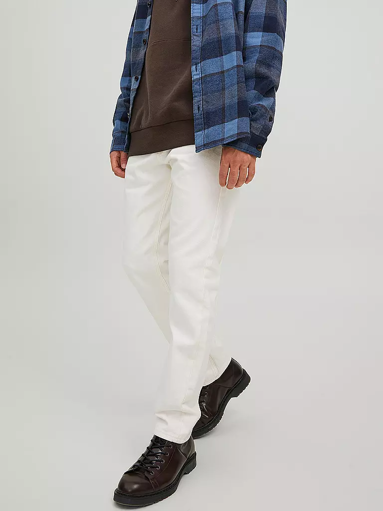 JACK & JONES Jeans JJICHRIS JJORIGINAL CJ beige