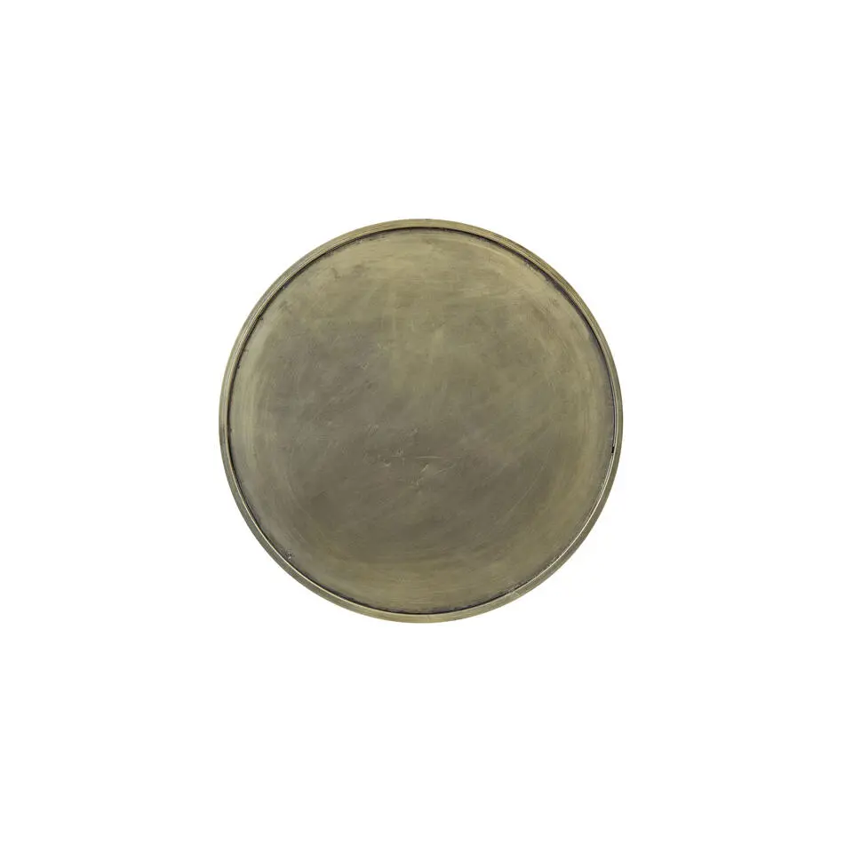 Bijzettafel Envira - Antiek Goud - Ø30x80,5 cm