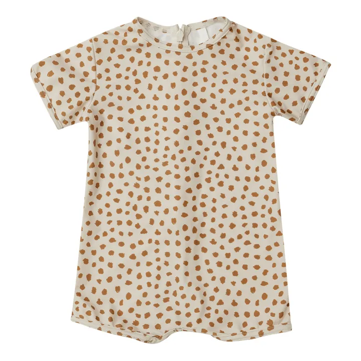 Rylee + Cru Combishort Anti-UV Imprimé | Beige