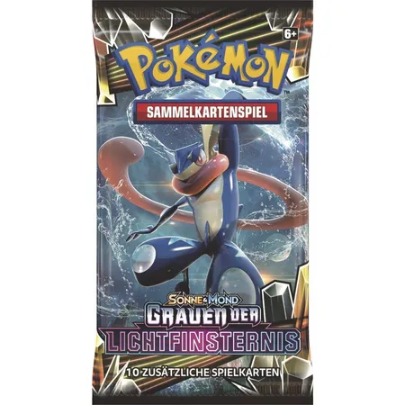 Pokemon Sonne & Mond Grauen der Lichtfinsternis 06, Booster, sortiert