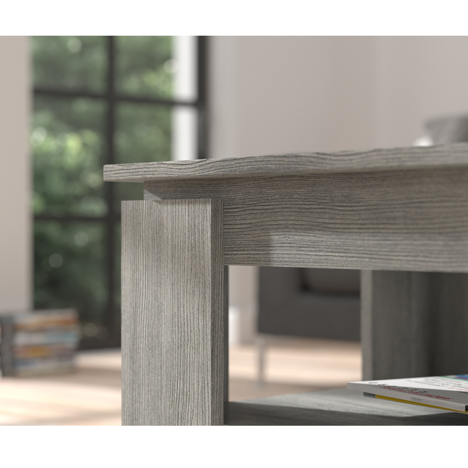 Couchtisch SCOUT - Rauchsilber - 100 cm