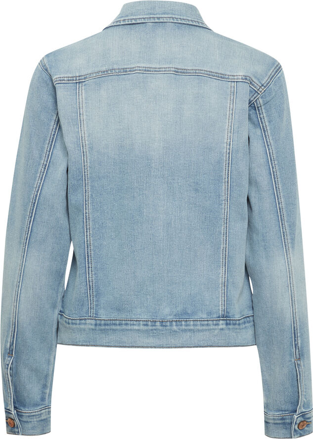 PULZ Jeans PZJAY Denim Jacket Light blue denim