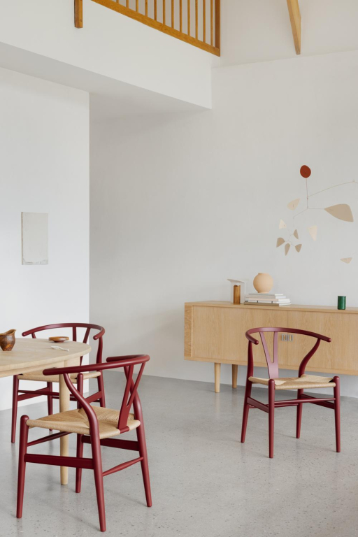 Carl Hansen & Son CH24 Wishbone stoel Ilse Crawford Soft, Barley