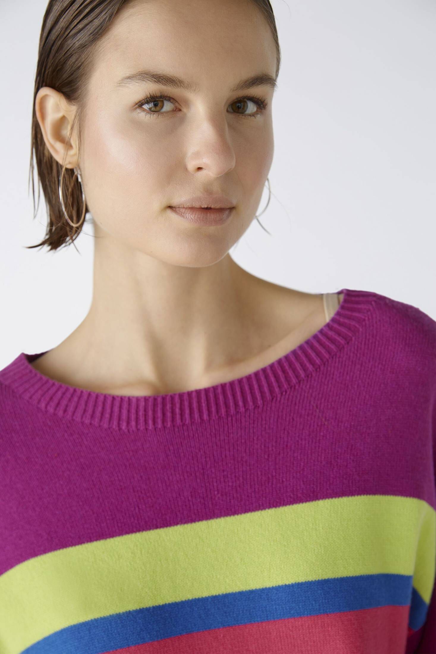 Oui| Damen Pullover
