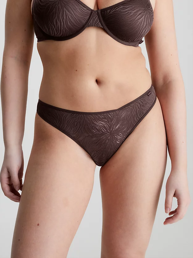 Tanga - Marquisette transparente