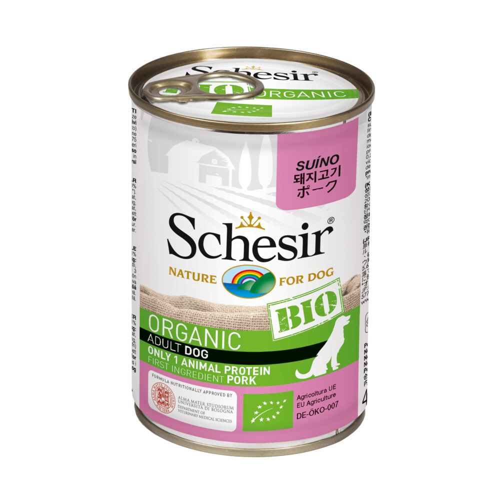 Schesir Hondenvoer Bio Varken400 gr
