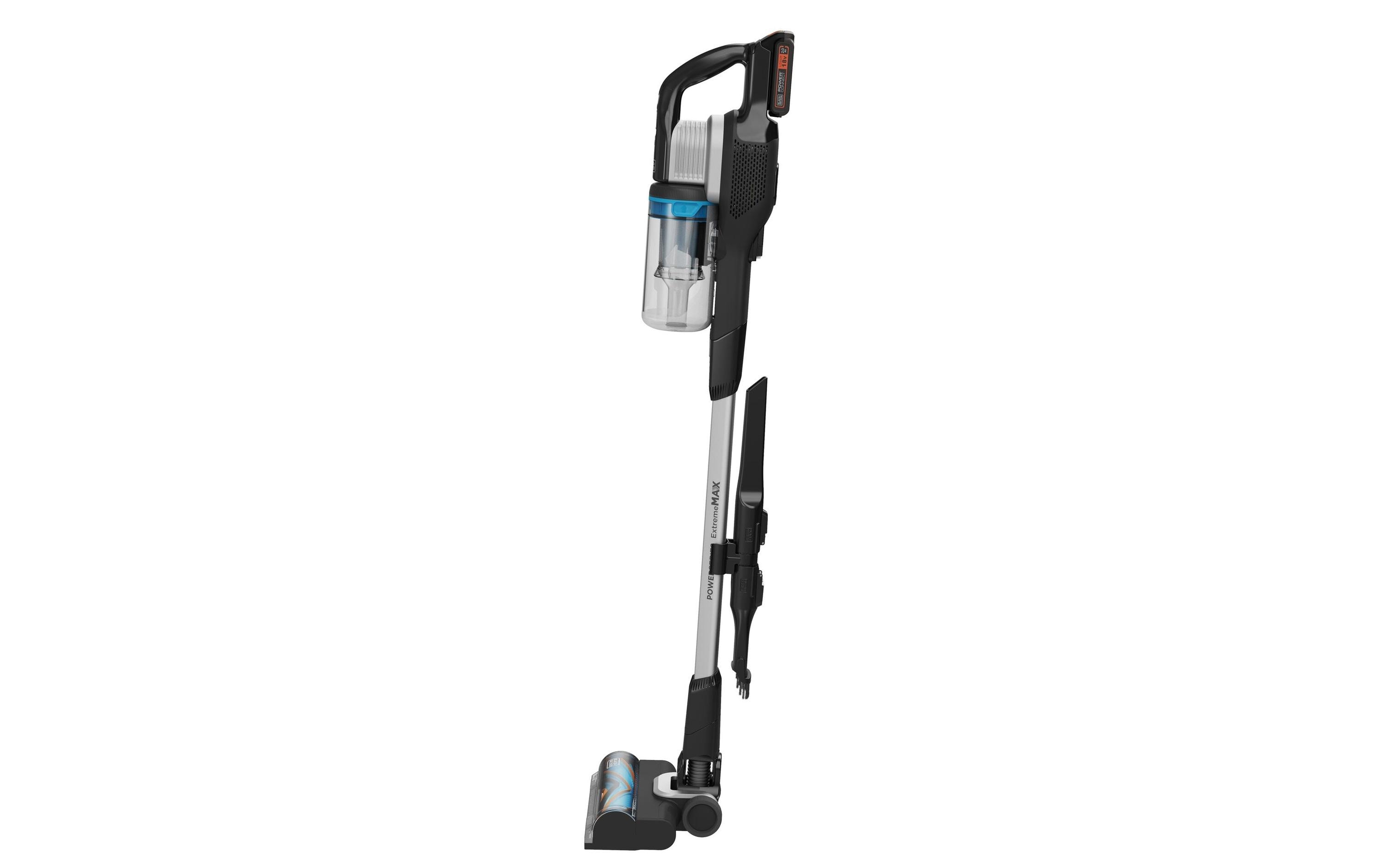 Akku-Hand- und Stielsauger BHFEB520D1 Grau/Schwarz<br>Kabelloser Staubsauger mit Lichtstrahl-Stauberkennung