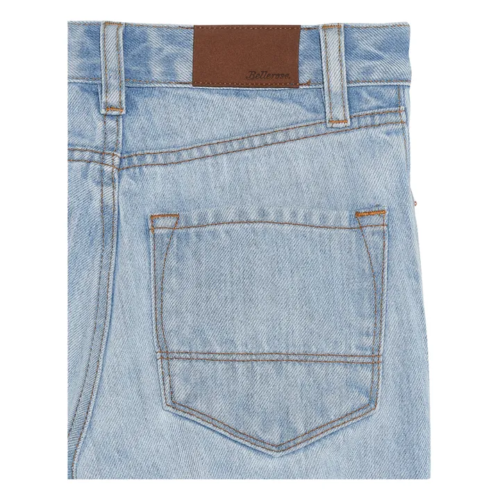 Bellerose Jean Wide Leg Gardenia | Denim bleached