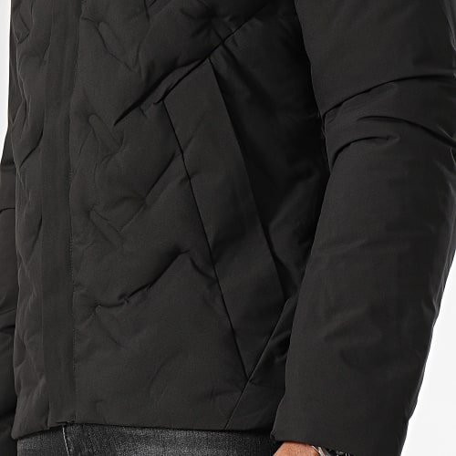 Doudoune Capuche Noir