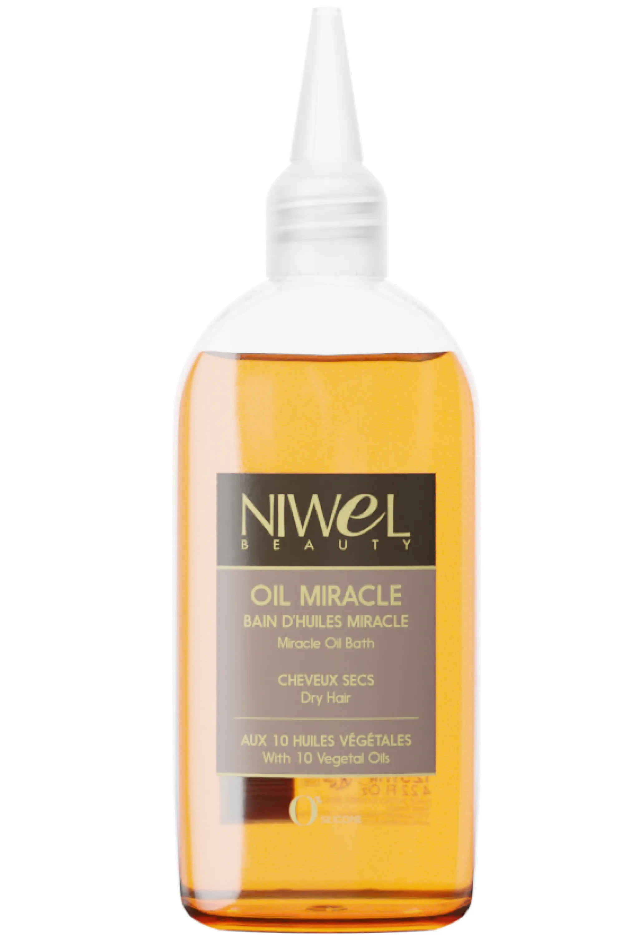 Niwel Beauty Bain d’huiles miracle nourrissant pour cheveux secs-125 ml