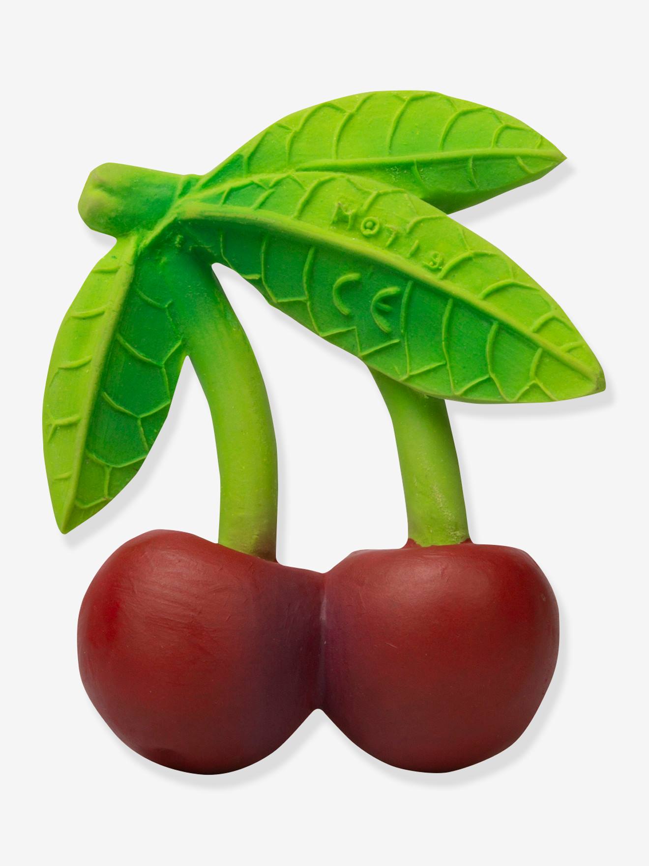 Mery, o brinquedo de dentição em forma de cereja.