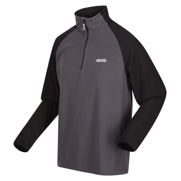 Sweat polaire randonnée REGATTA ELSON II DKGREY/BLACK