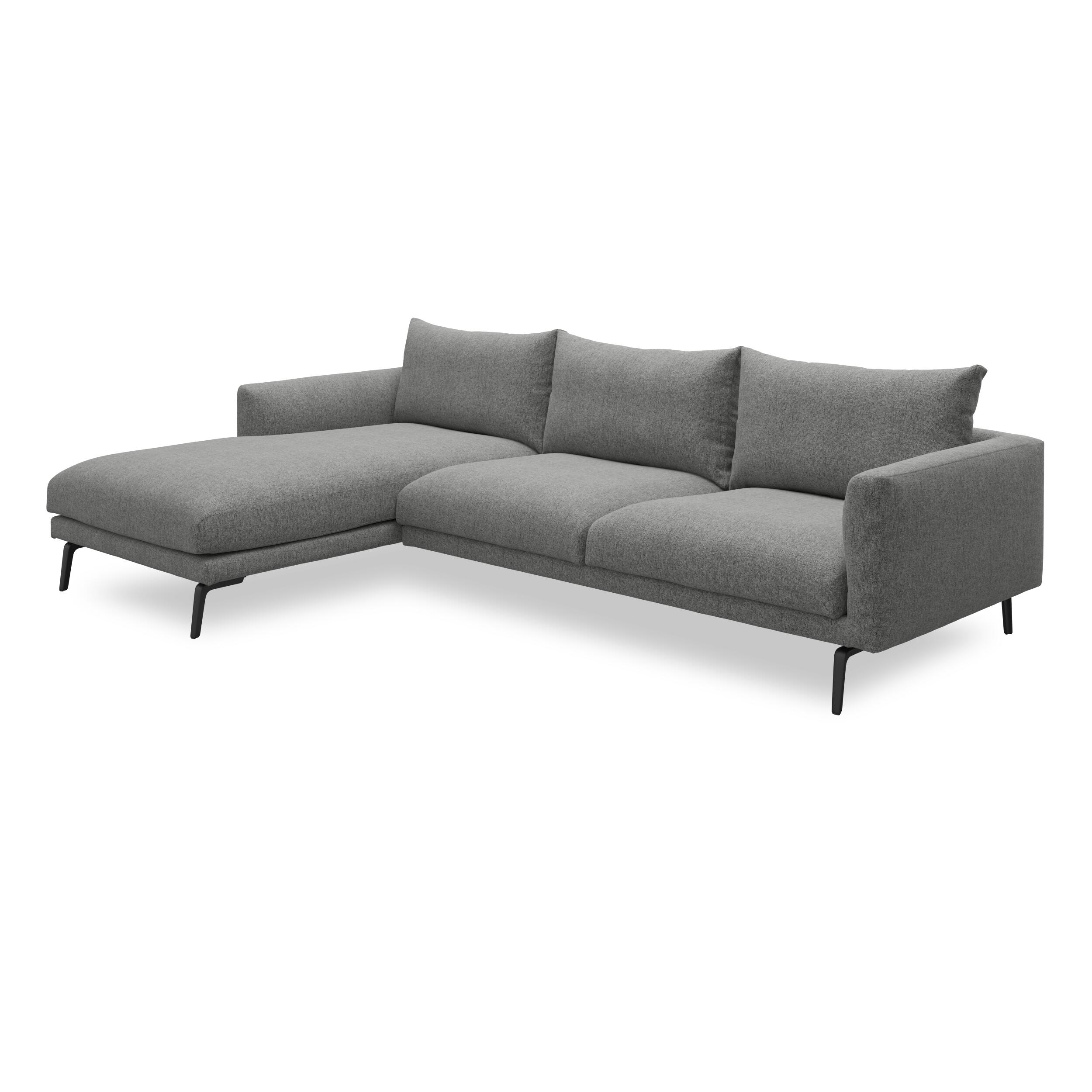 Hallsberg venstrevendt sofa med chaiselong