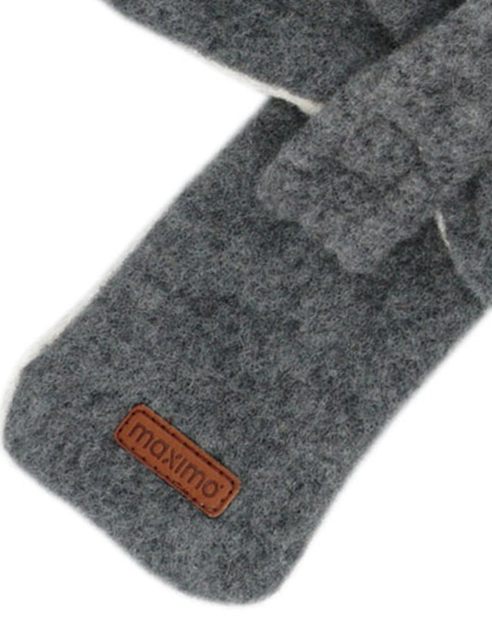 Steckschal BABY NATURAL in  grau meliert