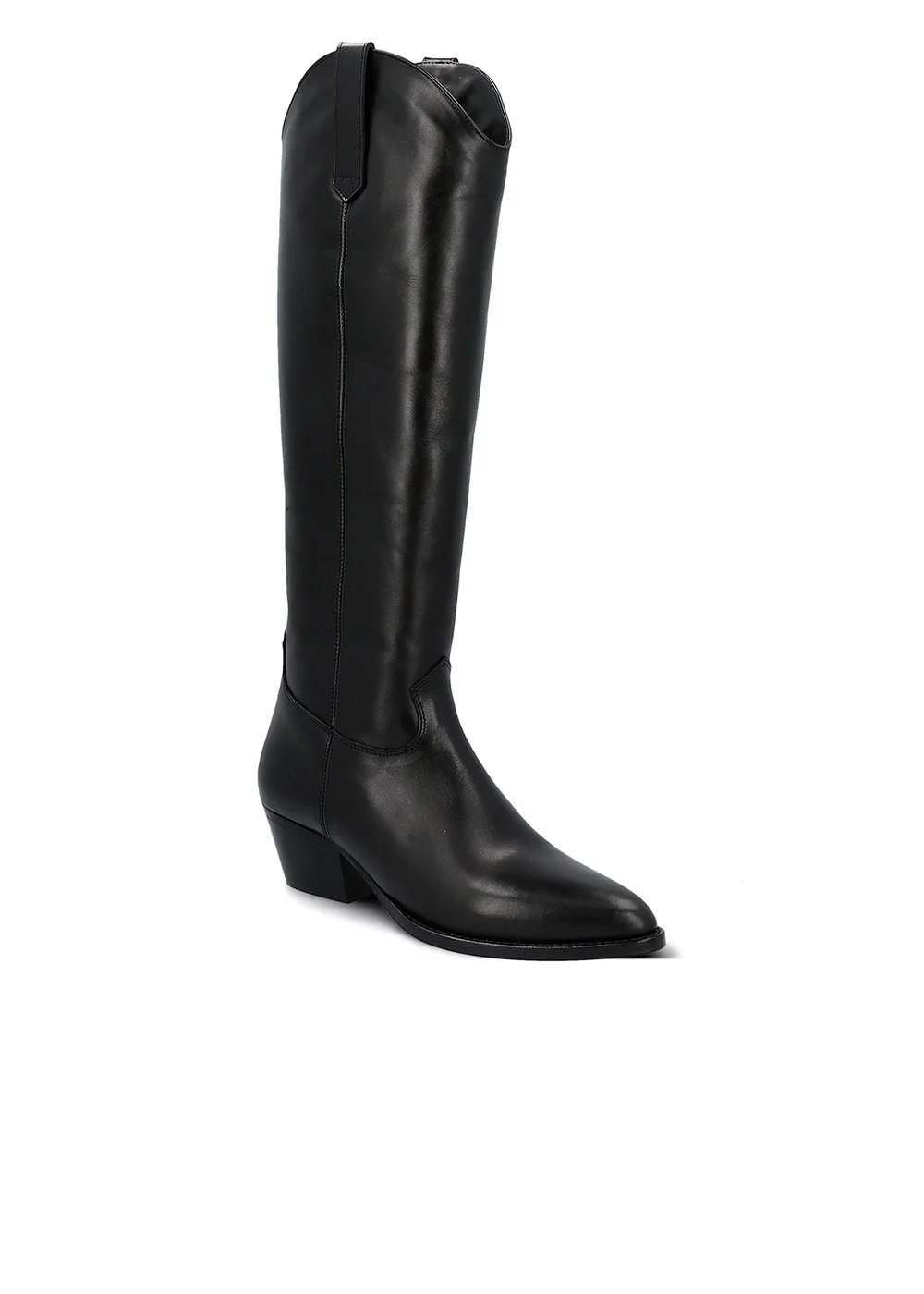 BOTTE VEIRA CUIR NOIR