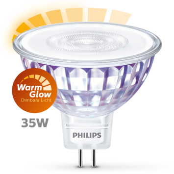 Philips LED spot GU5.3 35W warmglow dimbaar