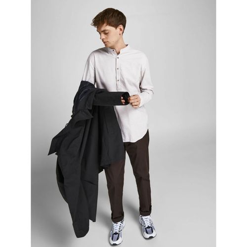 Jack & Jones - 12196822 SUMMER HALF-CROCKERY Gris