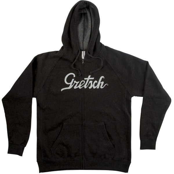 Gretsch Script Logo Hoodie Grey maat S