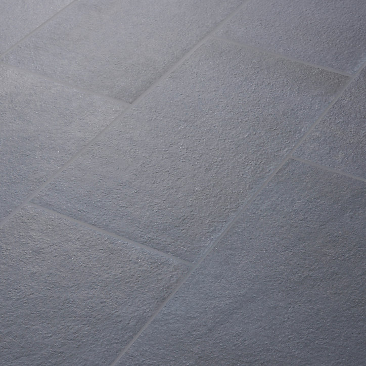 Carrelage extérieur Quartzite anthracite 35 x 71 cm