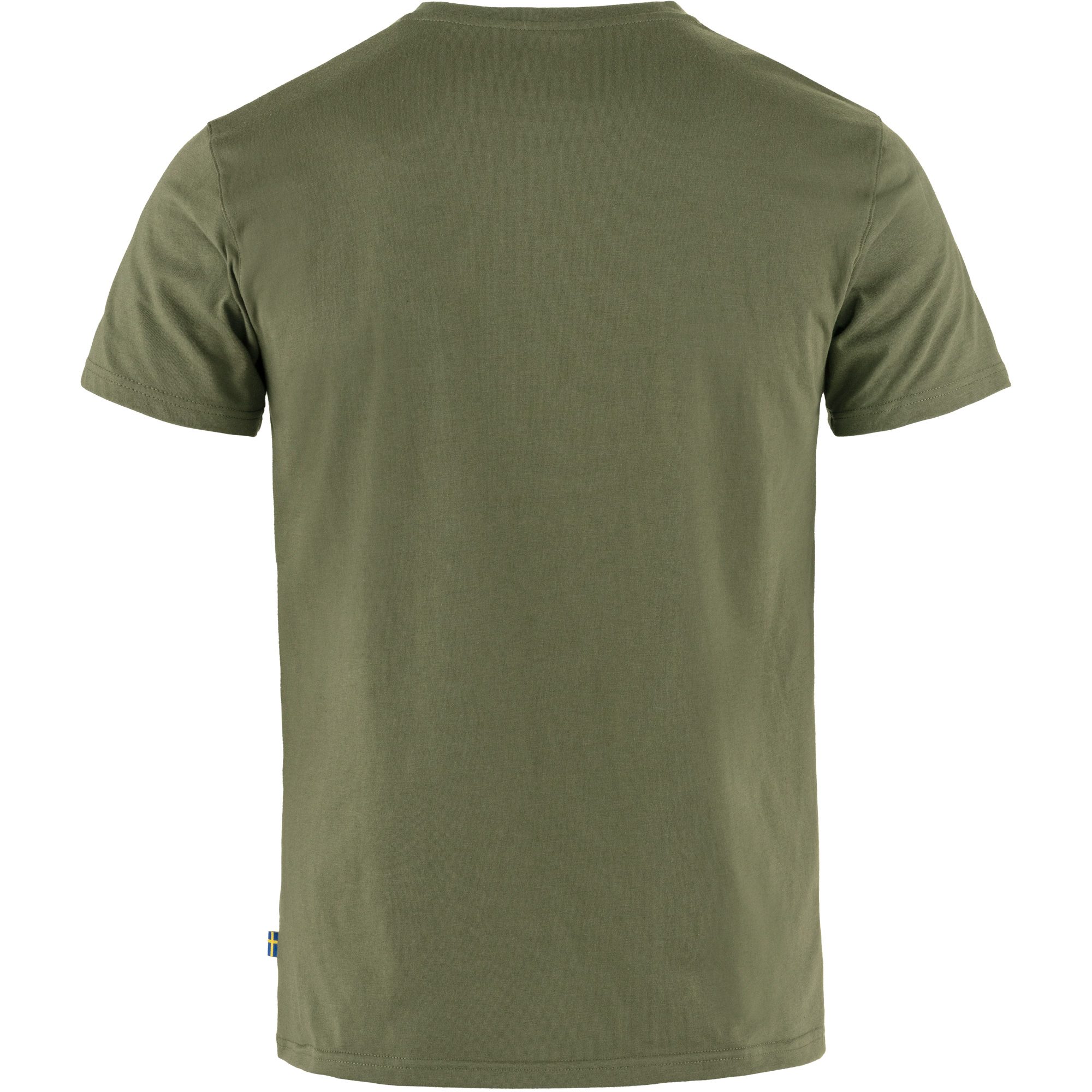 Fjällräven Logo T-Shirt Herren laurel green