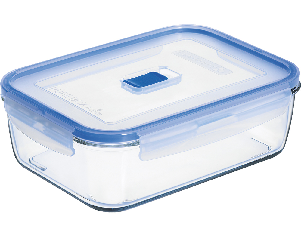 CAIXA RECTANGULAR HERMÉTICA PURE BOX ACTIVE LUMINARC 22X16CM