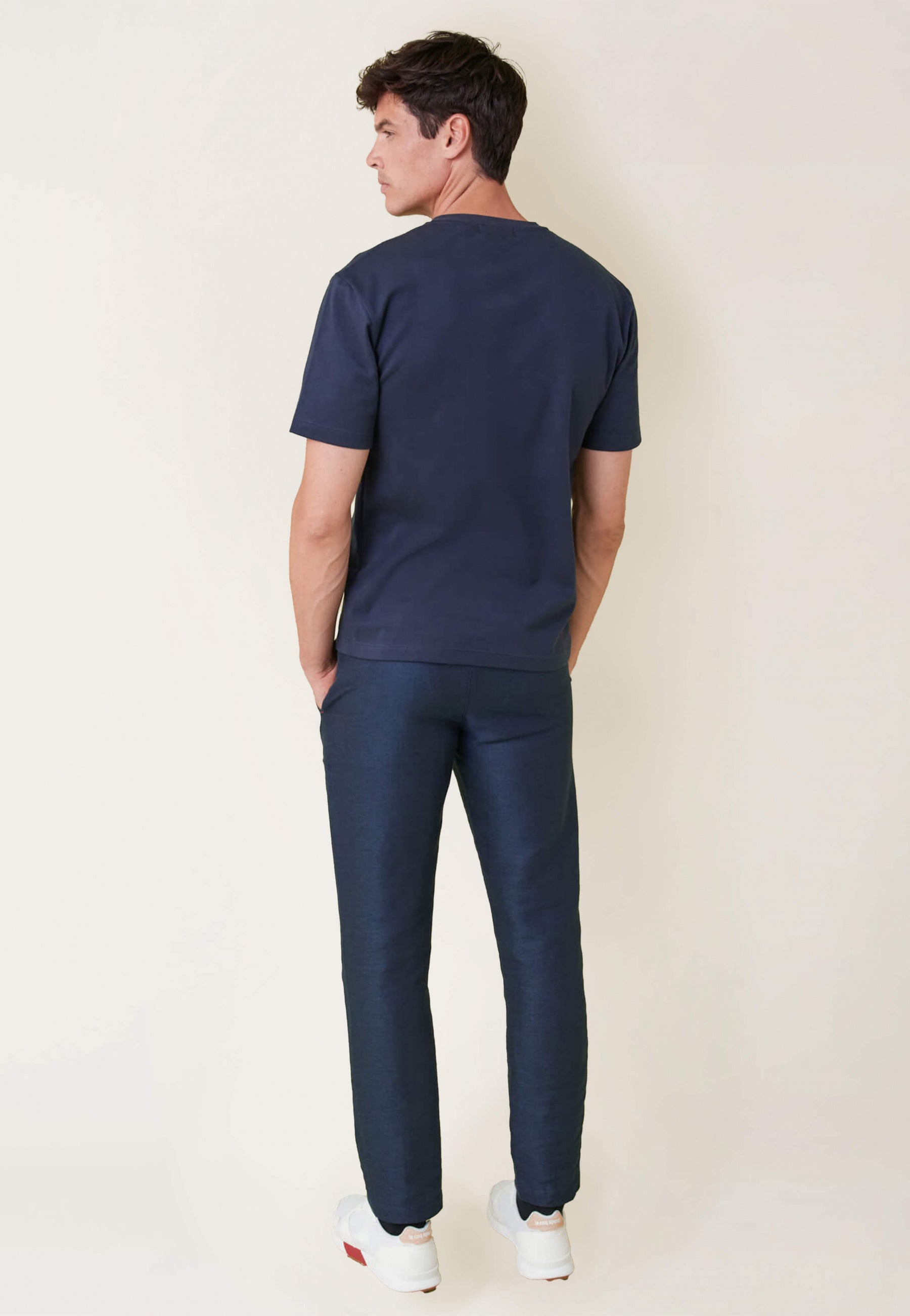 T-shirt en coton-Sasha Marine
