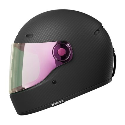 Casque John Doe JD/ONE FROZEN CARBON - Noir