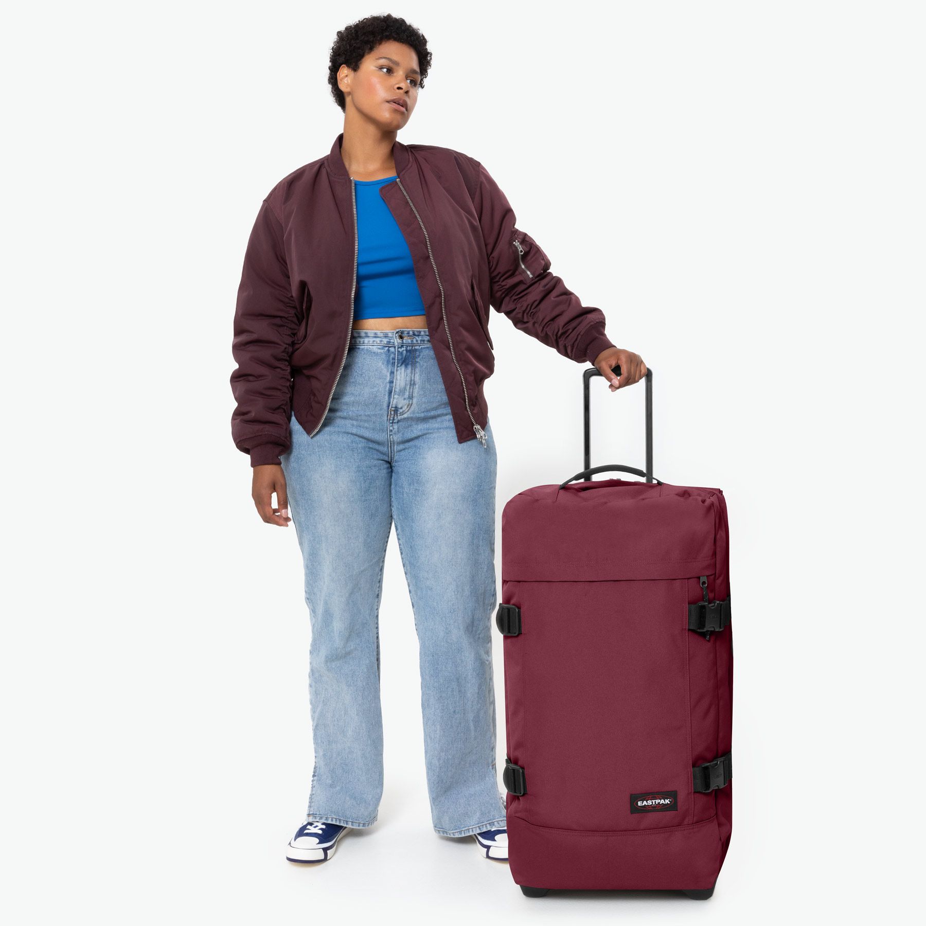 Tranverz L Bushy Burgundy