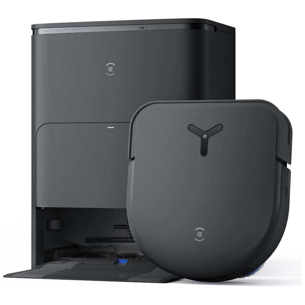 Deebot X5 OMNI Staubsaug-Roboter Staubsauger Nass / Trocken Bodenreinigung mit All-in-One Station / App Steuerung (DDX19) - Schwarz