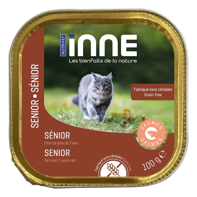 Nutrivet Inne Senior saumon - bitiba.fr
