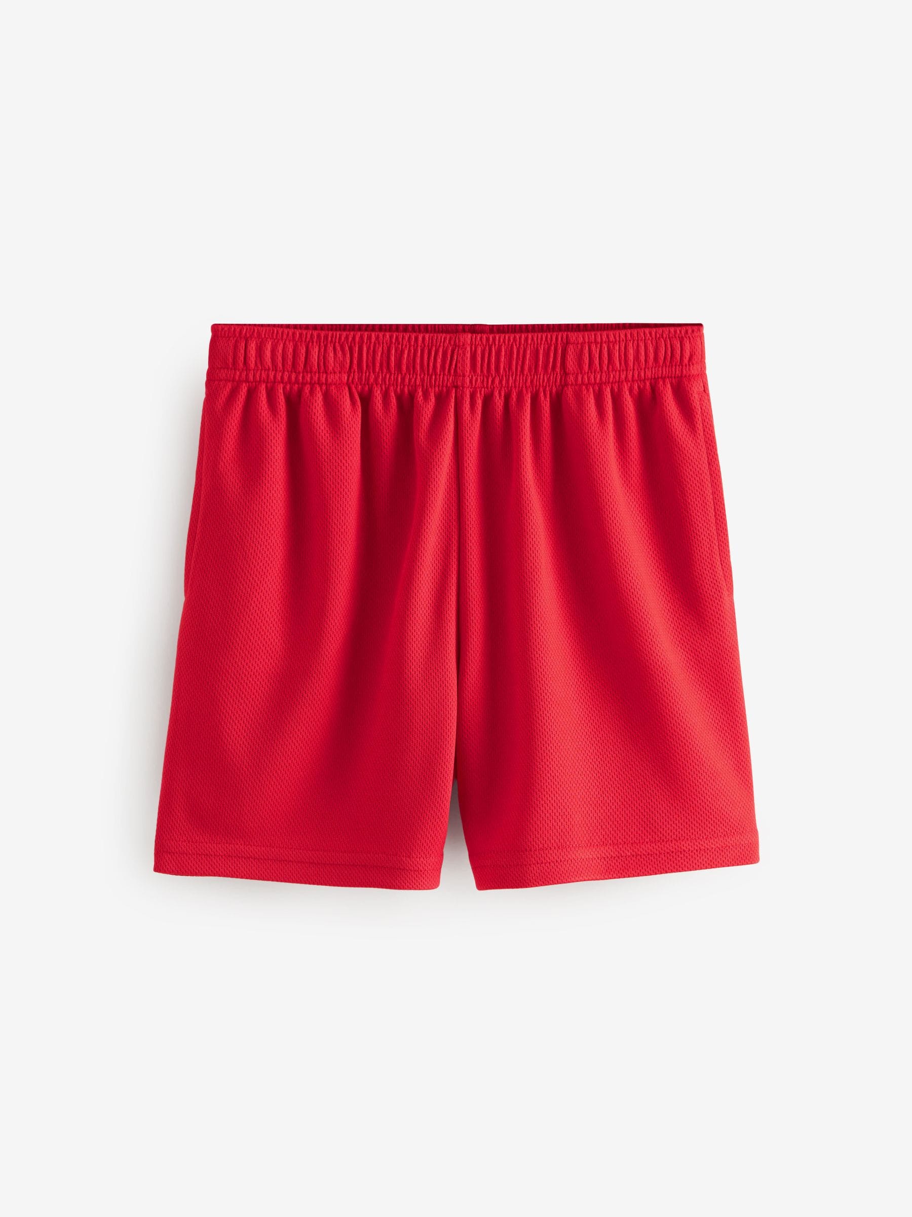 Rood - Sportshort (3-16 jr)
