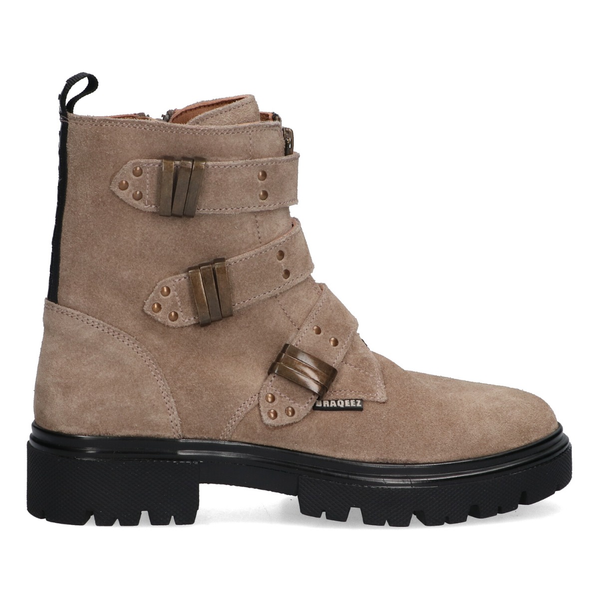 Mayke Moxie - Biker Boots Braqeez Taupe