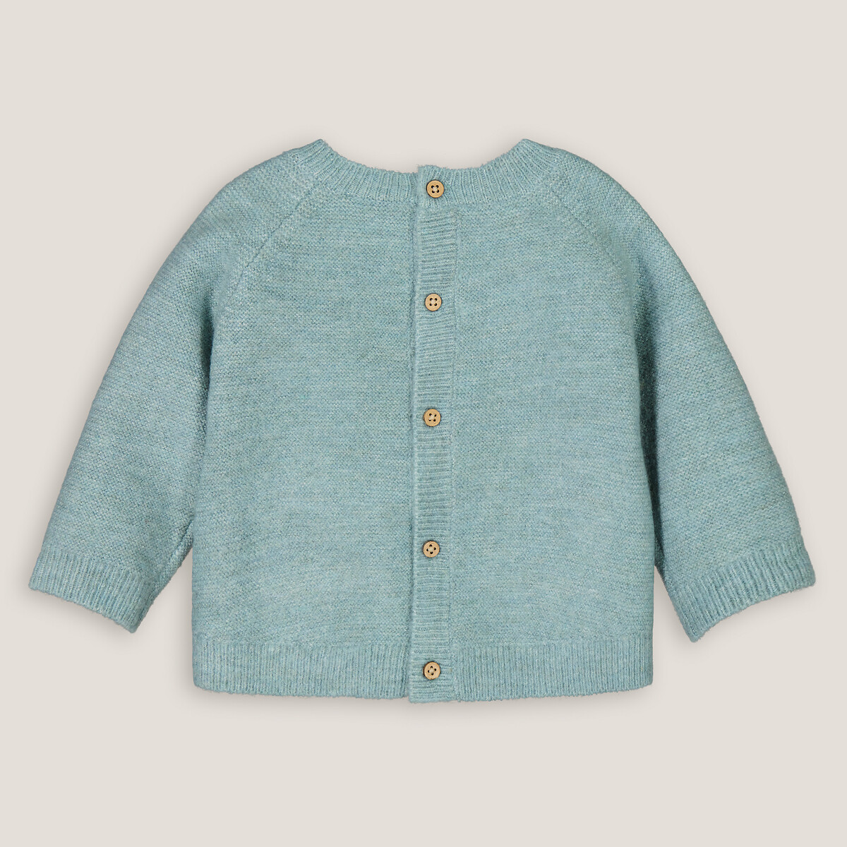 COLEÇÃO LA REDOUTE<br>Suéter em malha fina com gola redonda