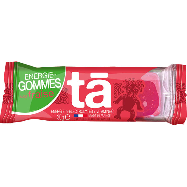 Gels énergétiques TA ENERGY GOMMES FRAISE (X 24) UNICOLORE