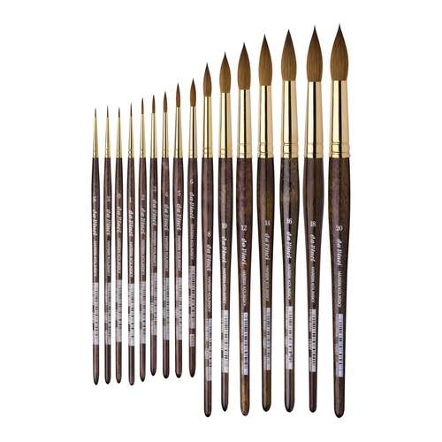 da Vinci Rotmarder-Aquarellpinsel, Serie 1526Y Harbin-Kolinsky Pinsel