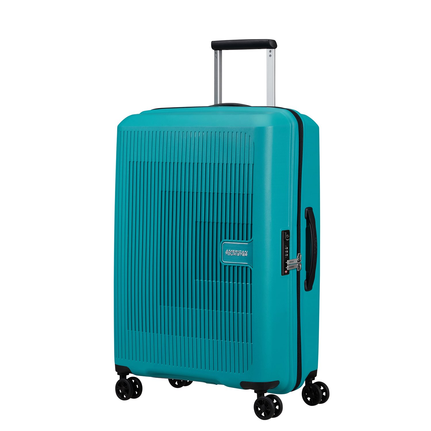 American Tourister Aerostep Spinner 67 Exp turquoise tonic