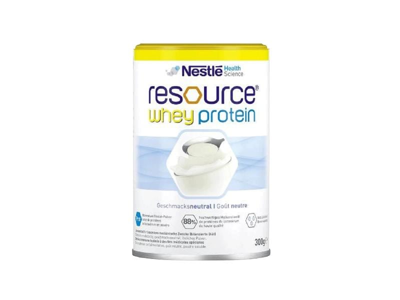 Resource Whey Protein Dose 300 g Geschmacksneutrales Proteinpulver mit 88% Molkenproteingehalt