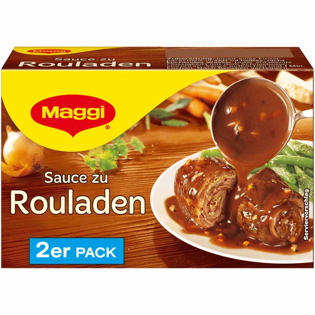 Maggi Sauce zu Rouladen 2er Pack für 500ml MHD:30.10.25