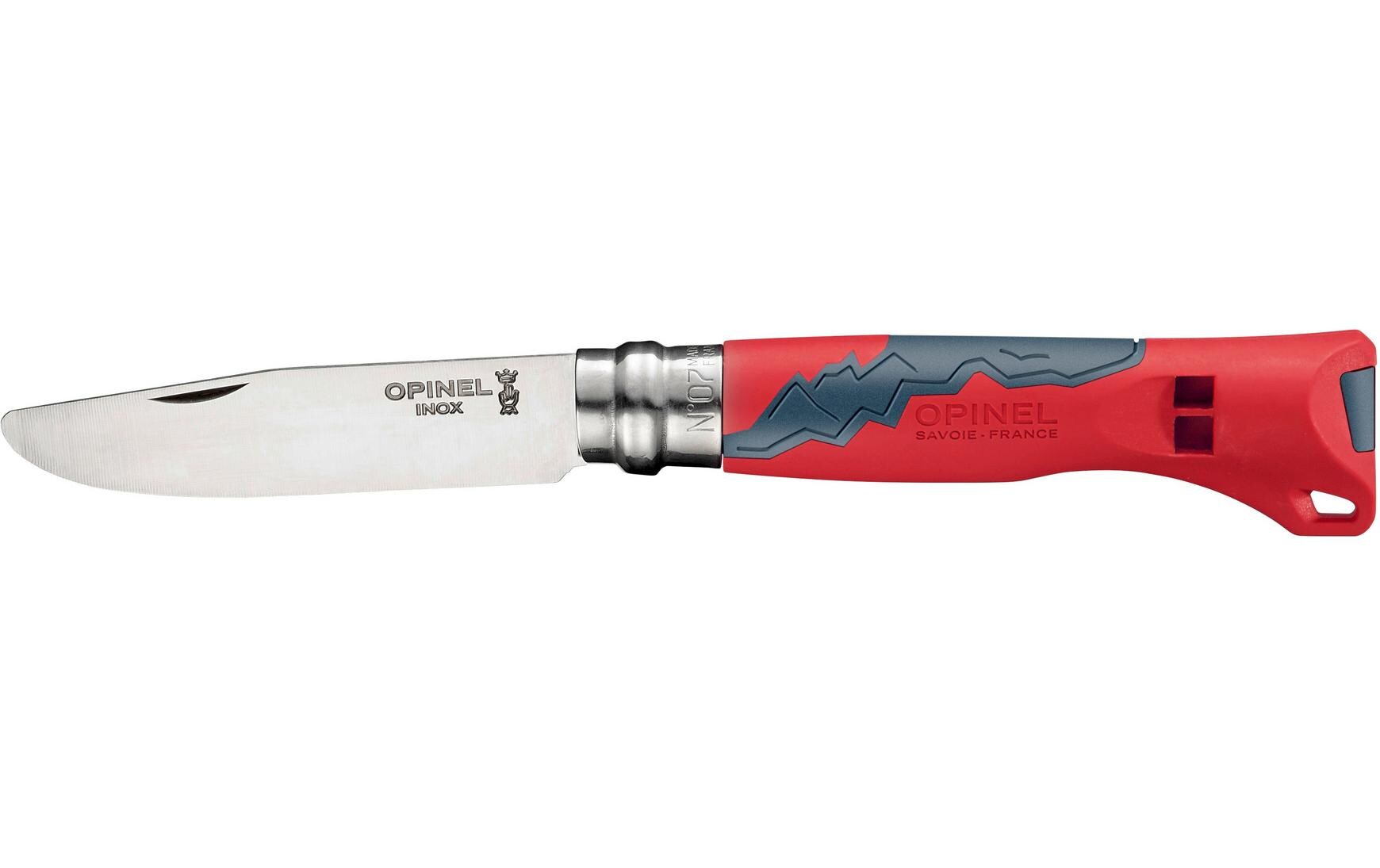 Kindermesser N°7 Outdoor junior RotKindermesser von Opinel