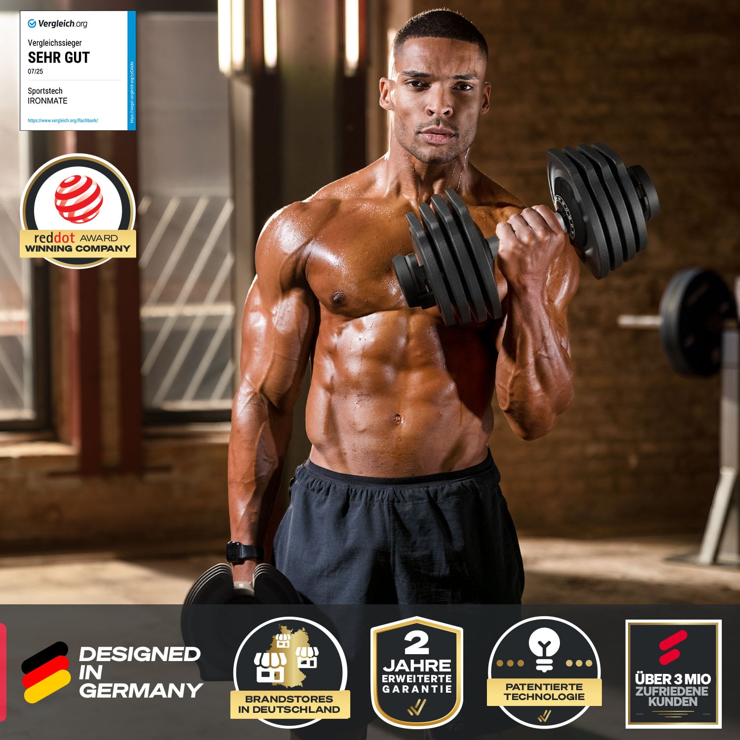 Ironmate 40 KG Hantel